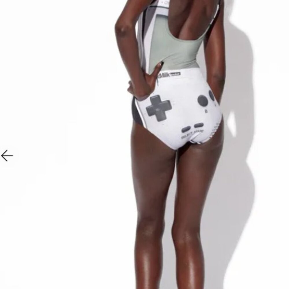 Blackmilk GameBoy Gamer Swimsuit/Bodysuit - Picture 2 of 5
